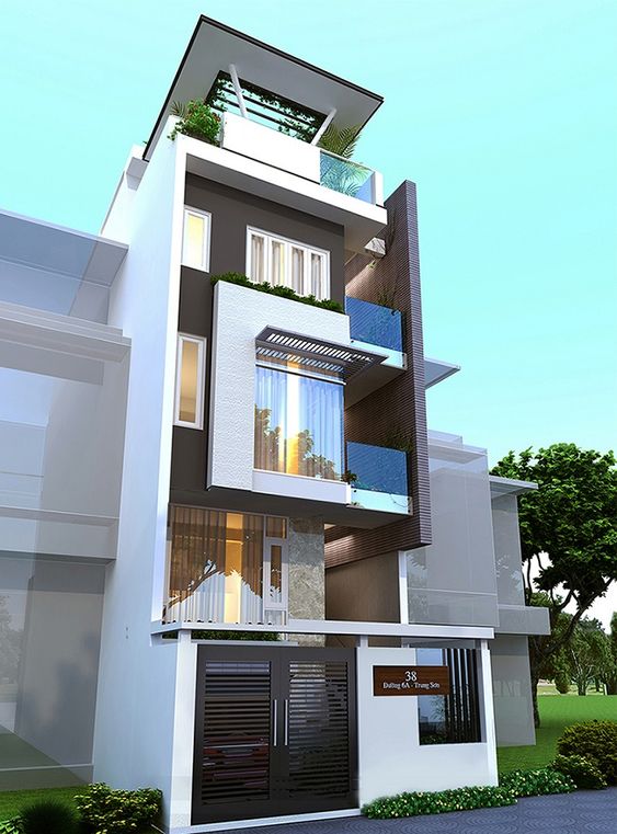 Mẫu nhà phố 3 tầng