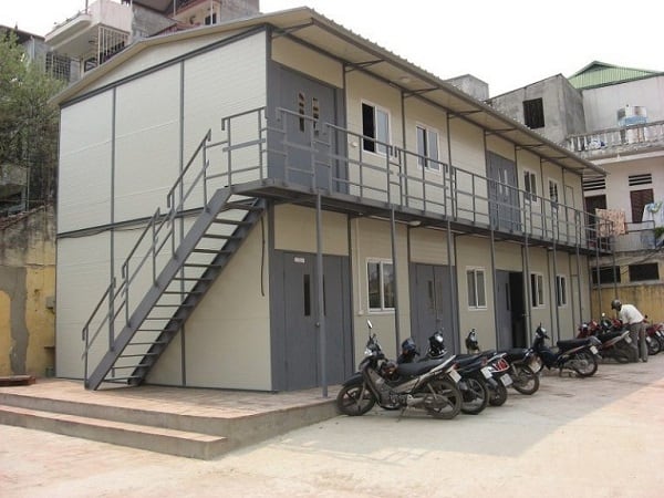 Mô hình xây nhà trọ tiền chế