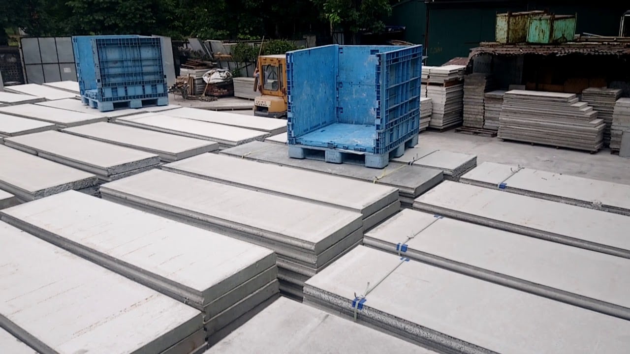 Tấm bê tông nhẹ ngoài trời 